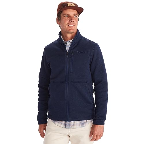 Marmot Herren Drop Line Jacket, Warme Fleecejacke, Outdoor-Jacke mit durchgehendem Reißverschluss, atmungsaktiver und windbeständiger Sweater Marmot Herren Drop Line Jacket, Warme Fleecejacke, Outdoor-Jacke mit durchgehendem Reißverschluss, atmungsaktiver und windbeständiger Sweater von Marmot