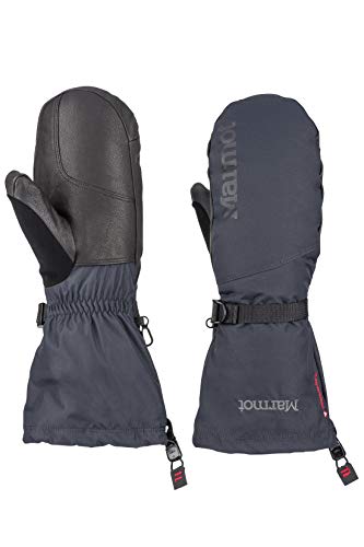 Marmot Herren Hardshell Ski und Snowboard Handschuhe, Fäustlinge, Winddicht, Wasserdicht, Atmungsaktiv Expedition Mitt, Black, M, 11600 von Marmot