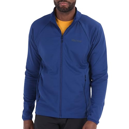 Marmot Herren Leconte Fleece Jacket,Warme Fleece-Jacke,Jacke mit Reißverschluss in voller Länge,atmungsaktiv, winddichte Weste,leicht zu packen, optimal für Wandern und als Midlayer, Twilight Blue,XXL Marmot Herren Leconte Fleece Jacket,Warme Fleece-Jacke,Jacke mit Reißverschluss in voller Länge,atmungsaktiv, winddichte Weste,leicht zu packen, optimal für Wandern und als Midlayer, Twilight Blue,XXL von Marmot