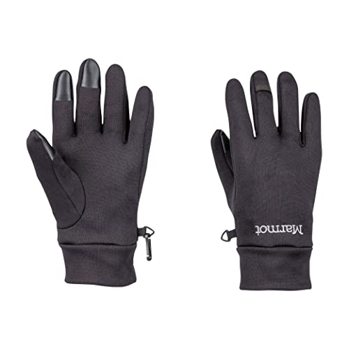 Marmot Herren Power Stretch Connect Glove, Fleecehandschuhe, Winddicht, Wasserabweisend, Mit Touchscreen Funktion von Marmot
