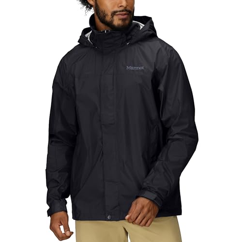Marmot Herren PreCip Eco Jacket, Wasserdichte Regenjacke, winddichter Regenmantel, atmungsaktiv, faltbarer Hardshell Windbreaker, ideal zum Fahrradfahren & Wandern, Black, M Marmot Herren PreCip Eco Jacket, Wasserdichte Regenjacke, winddichter Regenmantel, atmungsaktiv, faltbarer Hardshell Windbreaker, ideal zum Fahrradfahren & Wandern, Black, M von Marmot