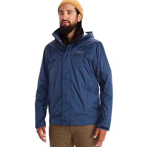 Marmot Herren PreCip Eco Jacket, Wasserdichte Regenjacke, winddichter Regenmantel, atmungsaktiv, faltbarer Hardshell Windbreaker, ideal zum Fahrradfahren & Wandern von Marmot