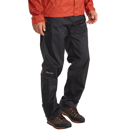 Marmot Herren PreCip Eco Pant, Wasserdichte Regenhose, winddichte Wanderhose, atmungsaktive Regenkleidung zum Wandern und Trekking, Black, XL Marmot Herren PreCip Eco Pant, Wasserdichte Regenhose, winddichte Wanderhose, atmungsaktive Regenkleidung zum Wandern und Trekking, Black, XL von Marmot