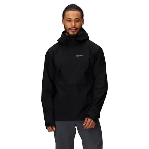 Marmot Herren PreCip Eco Pro Jacket, Wasserdichte Regenjacke, winddichter Regenmantel, atmungsaktiv, faltbarer Hardshell Windbreaker, optimal zum Wandern und Trekking, Black, XXL Marmot Herren PreCip Eco Pro Jacket, Wasserdichte Regenjacke, winddichter Regenmantel, atmungsaktiv, faltbarer Hardshell Windbreaker, optimal zum Wandern und Trekking, Black, XXL von Marmot