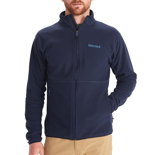 Marmot Herren Rocklin Jacket, Warme Fleecejacke, Outdoor-Jacke mit durchgehendem Reißverschluss, atmungsaktiver und windbeständiger Sweater, Arctic Navy, L Marmot Herren Rocklin Jacket, Warme Fleecejacke, Outdoor-Jacke mit durchgehendem Reißverschluss, atmungsaktiver und windbeständiger Sweater, Arctic Navy, L von Marmot