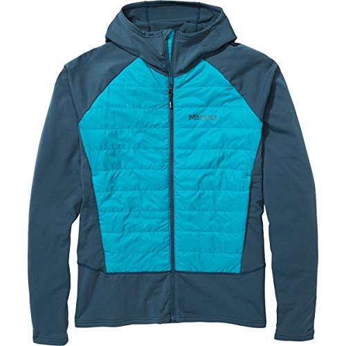 Marmot Herren Variant Hybrid Hoodie Jacke, Stargazer/Enamel Blue, S Marmot Herren Variant Hybrid Hoodie Jacke, Stargazer/Enamel Blue, S von Marmot