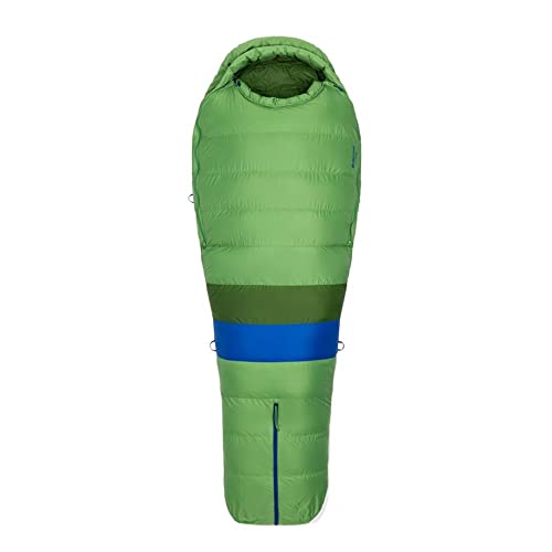 Marmot Palisade, Mumienschlafsack für Erwachsene, Entendaunen mit 650er Bauschkraft, sehr leicht und warm, 183 cm, geeignet bis -21 °C, Forest Green/Foliage, 183 cm Marmot Palisade, Mumienschlafsack für Erwachsene, Entendaunen mit 650er Bauschkraft, sehr leicht und warm, 183 cm, geeignet bis -21 °C, Forest Green/Foliage, 183 cm von Marmot