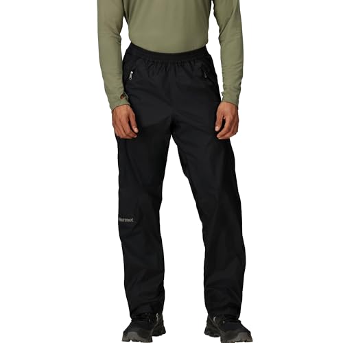 Marmot Herren PreCip Eco Full Zip Pant Short, wasserdichte Regenhose, Winddichte Wanderhose, atmungsaktive Regenkleidung zum Wandern und Trekking, Black, S Marmot Herren PreCip Eco Full Zip Pant Short, wasserdichte Regenhose, Winddichte Wanderhose, atmungsaktive Regenkleidung zum Wandern und Trekking, Black, S von Marmot