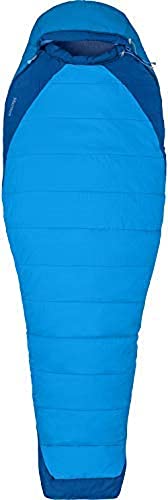 Marmot Trestles Elite Eco 15 Long, Mumienschlafsack, leichter, umweltfreundlicher und warmer 3 Jahreszeiten Schlafsack, ideal zum Camping und Trekking, Clear Blue/Classic Blue 4863, LZ Marmot Trestles Elite Eco 15 Long, Mumienschlafsack, leichter, umweltfreundlicher und warmer 3 Jahreszeiten Schlafsack, ideal zum Camping und Trekking, Clear Blue/Classic Blue 4863, LZ von Marmot