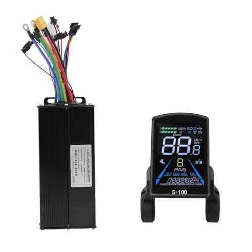 Marran S-100 E-Bike Display Meter 40A 36V/48V/52V Sinus Wave Controller Kit für Scooter E-Bike Modifikation Zubehör von Marran