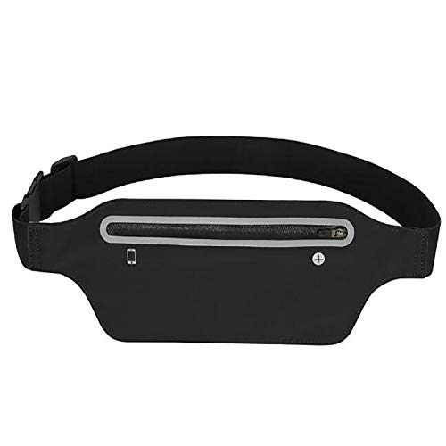 Marran Ultradünne Multifunktions-Sporttasche für Damen und Herren, Outdoor-Fitness-Handytasche, Schwarz von Marran