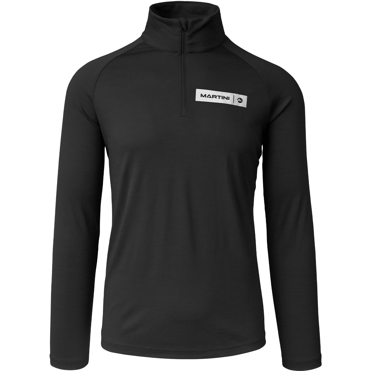 Martini Herren Halfzip Shirt HORIZON black von Martini