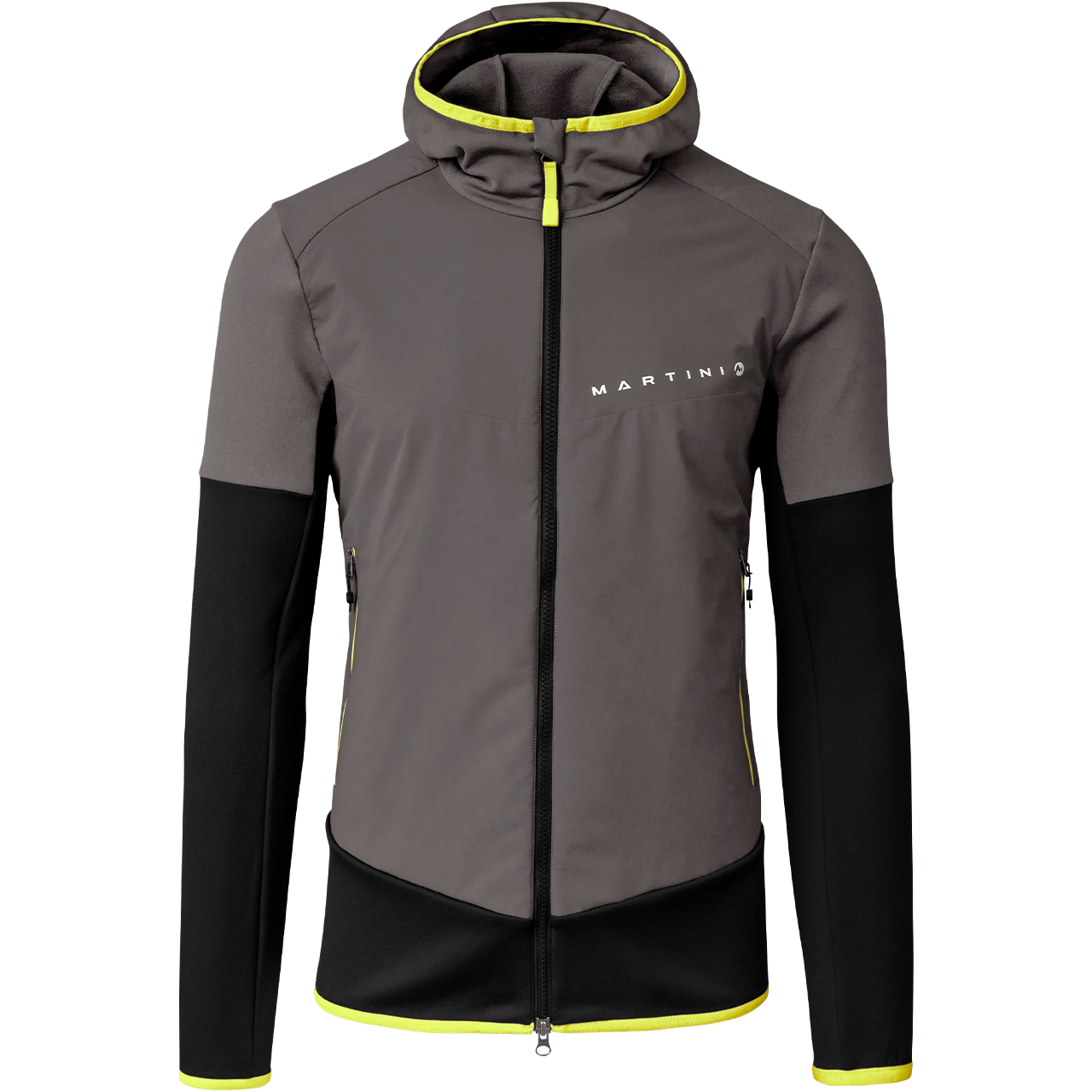 Martini Herren Windbreaker Hybridjacke PEAKPOWER grey/black von Martini