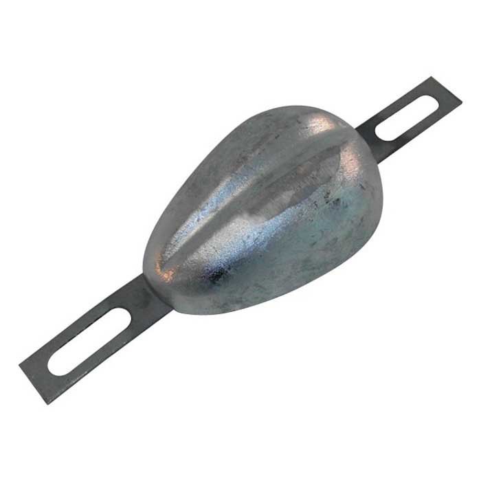 Martyr Anodes 850g Bolt On Aluminium Anode Silber 140 x 90 x 42 mm von Martyr Anodes