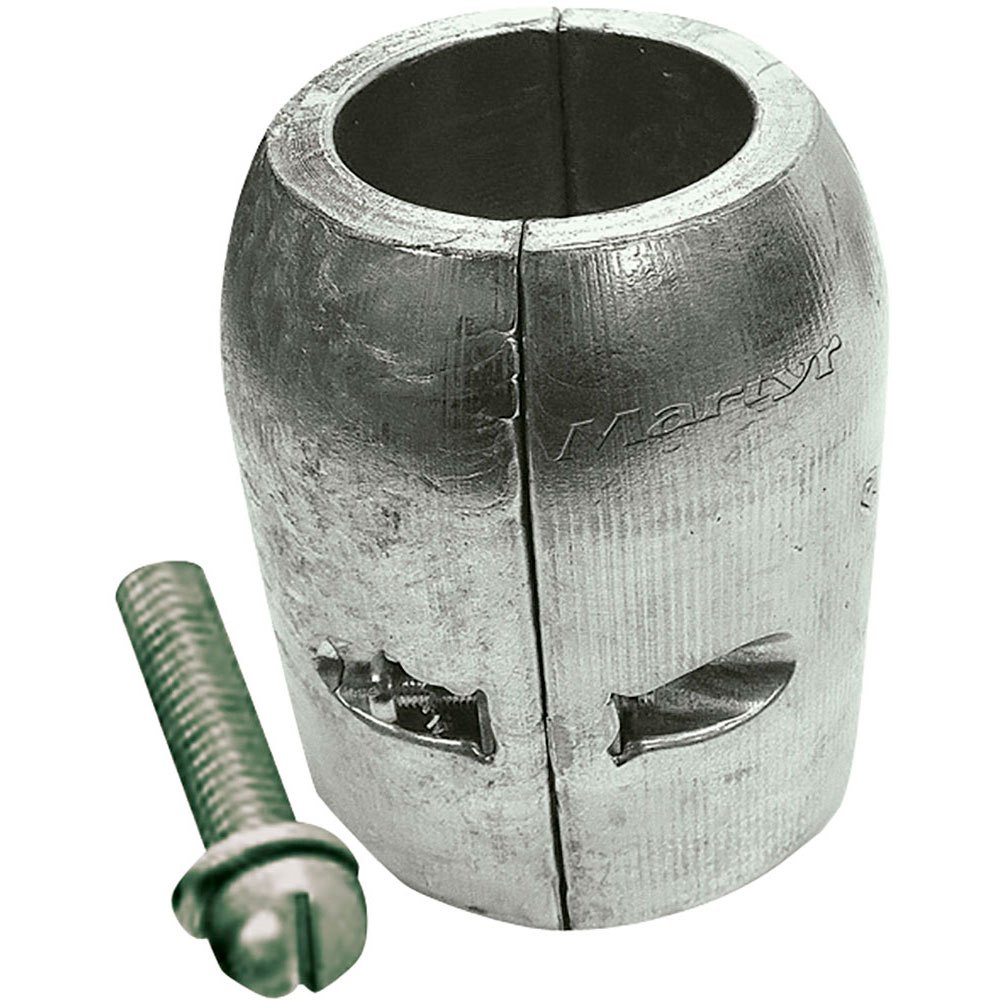 Martyr Anodes Aluminium Clamp Shaft Anode Silber 40 mm von Martyr Anodes