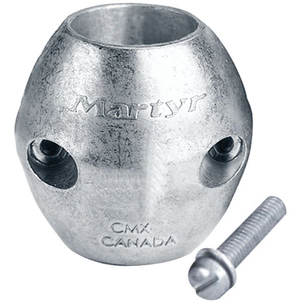 Martyr Anodes Cmx 17 Galvanized Shaft Anode With Allen Screw Silber 101.6 mm von Martyr Anodes