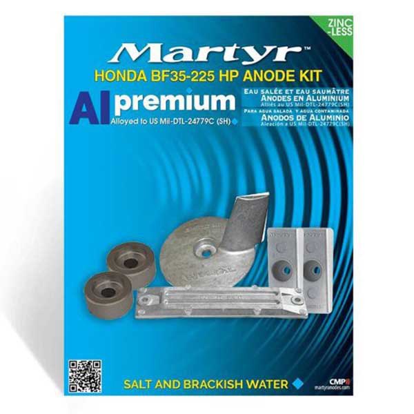 Martyr Anodes Aluminium Honda 35-225hp Anode Set Durchsichtig Martyr Anodes Aluminium Honda 35-225hp Anode Set Durchsichtig von Martyr Anodes