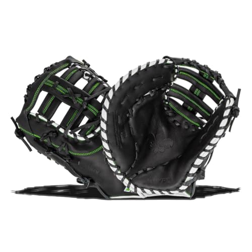 Marucci Sports Jungen Krewe Baseball-Handschuh, Schwarz/Neongrün von Marucci Sports