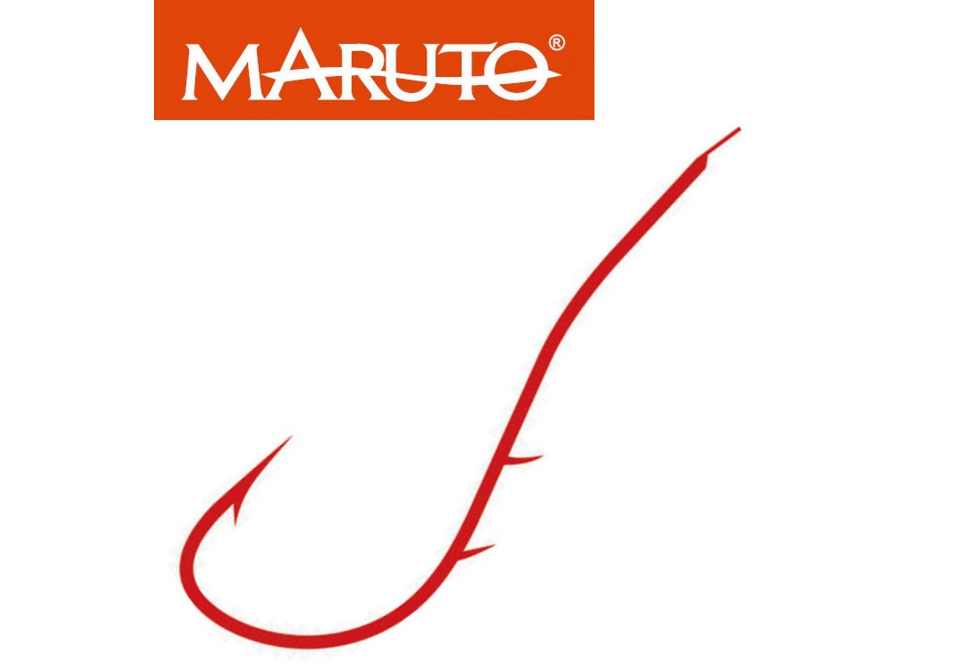 Maruto Aalhaken Maruto Aalhaken rot - Angelhaken Maruto Aalhaken Maruto Aalhaken rot - Angelhaken von Maruto