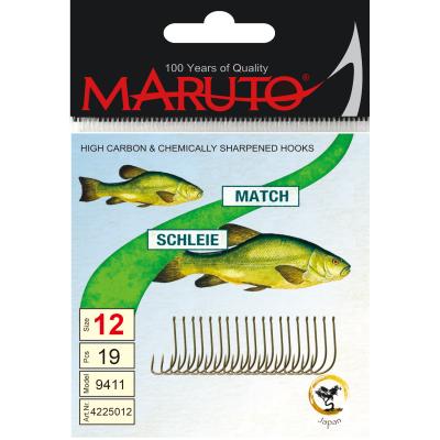 Maruto Maruto Match/Schleienhaken bronze Größe 10 SB18 von Maruto
