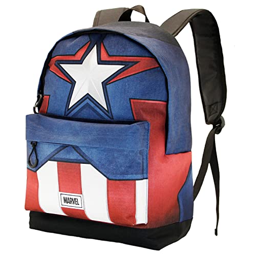 Captain America Courage-ECO Rucksack 2.0, Blau von Marvel