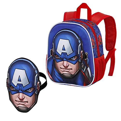 Captain America First-Maskenrucksack, Blau Captain America First-Maskenrucksack, Blau von Marvel