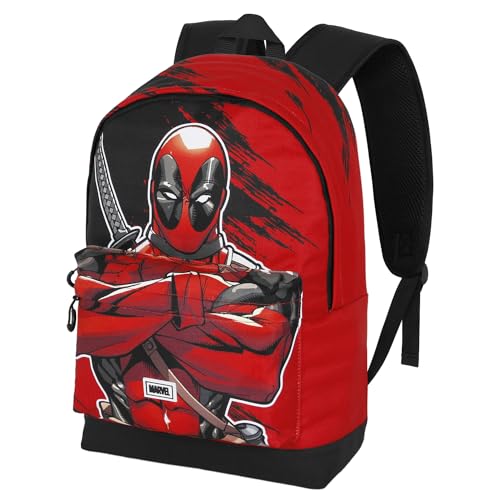 Deadpool Bad-Plus HS Rucksack, Rot, 30 x 44 cm, Kapazität 23 L Deadpool Bad-Plus HS Rucksack, Rot, 30 x 44 cm, Kapazität 23 L von Marvel