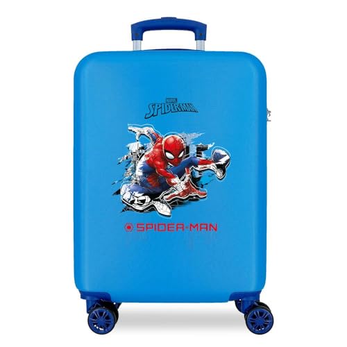 Marvel Spiderman Geo Kabinenkoffer Blau 37x55x20 cms Hartschalen ABS Kombinationsschloss 34L 2,6Kgs 4 Doppelräder Handgepäck Marvel Spiderman Geo Kabinenkoffer Blau 37x55x20 cms Hartschalen ABS Kombinationsschloss 34L 2,6Kgs 4 Doppelräder Handgepäck von Marvel