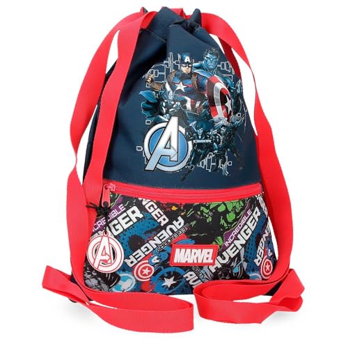 Joumma Marvel Avengers Legendary Rucksack, Blau, 30 x 40 cm, Polyester, L, blau, Rucksack von Marvel