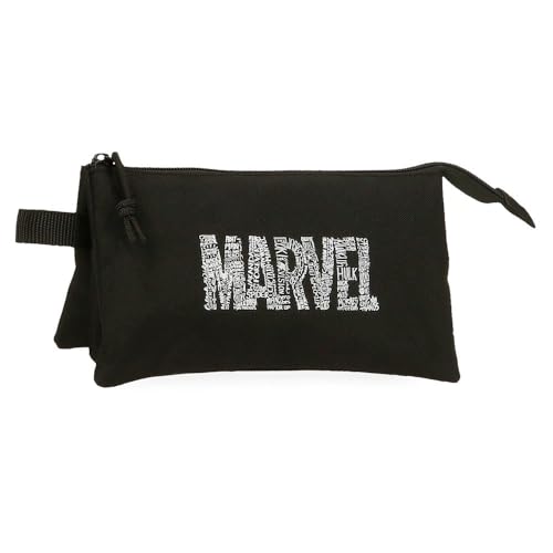 Marvel Unisex Kinder Characters Logo Gepäck- Kuriertasche, Schwarz, Einheitsgröße Marvel Unisex Kinder Characters Logo Gepäck- Kuriertasche, Schwarz, Einheitsgröße von Marvel