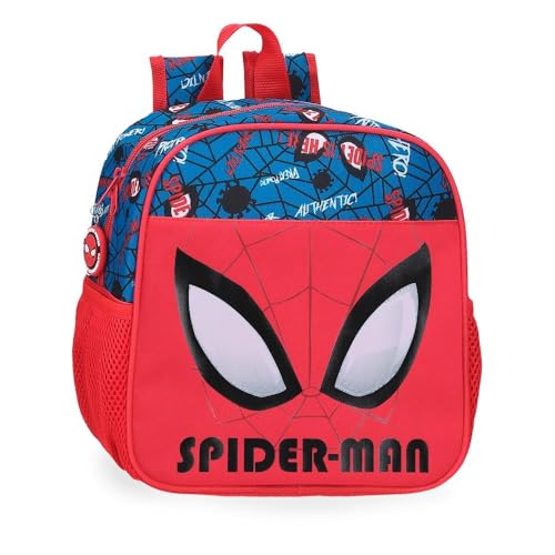 Marvel Joumma Spiderman Authentic Kindergartenrucksack, Rot, 21 x 25 x 10 cm, Polyester, 5,25 l, rot, Kindergarten-Rucksack Marvel Joumma Spiderman Authentic Kindergartenrucksack, Rot, 21 x 25 x 10 cm, Polyester, 5,25 l, rot, Kindergarten-Rucksack von Marvel