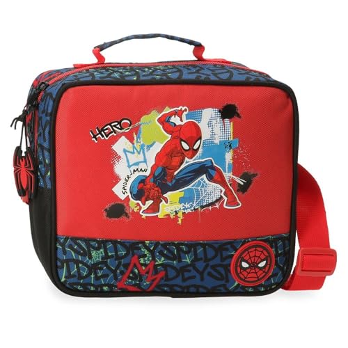 Joumma Marvel Spiderman Urban Kulturbeutel, anpassbar, mit Umhängetasche, Rot, 23 x 20 x 9 cm, Polyester, L, rot, Kulturbeutel mit Schulterriemen Joumma Marvel Spiderman Urban Kulturbeutel, anpassbar, mit Umhängetasche, Rot, 23 x 20 x 9 cm, Polyester, L, rot, Kulturbeutel mit Schulterriemen von Marvel
