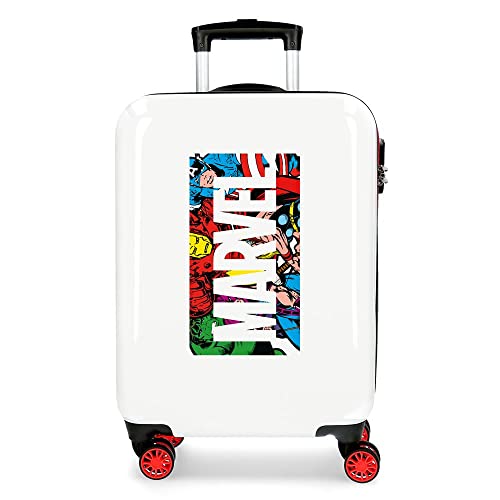 Marvel Action Marvel Kabinenkoffer Weiß 38 x 55 x 20 cm Starr ABS Seitenkombinationsverschluss 34L 2,66 kg 4 Doppelrollen 0, weiß, 38x55x20 cms, Kabinenkoffer Marvel Action Marvel Kabinenkoffer Weiß 38 x 55 x 20 cm Starr ABS Seitenkombinationsverschluss 34L 2,66 kg 4 Doppelrollen 0, weiß, 38x55x20 cms, Kabinenkoffer von Marvel