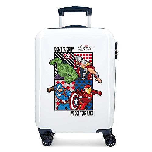 Marvel Avengers All Avengers Kabinenkoffer Mehrfarbig 34x55x20 cms Hartschalen ABS Kombinationsschloss 32L 2,6Kgs 4 Doppelräder Handgepäck Rächer von Marvel