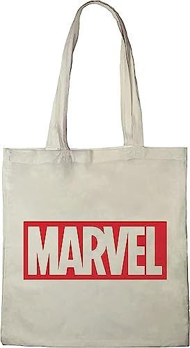 Marvel Bwmarcobb003 Tote Bag Uni, elfenbein, 38 X 42 CM, Utility Marvel Bwmarcobb003 Tote Bag Uni, elfenbein, 38 X 42 CM, Utility von Marvel