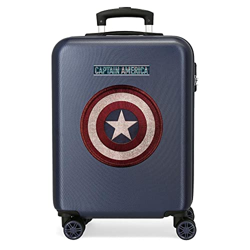 Marvel Avengers Captain America Kabinenkoffer Blau 38x55x20 cms Hartschalen ABS Kombinationsschloss 34L 2,6Kgs 4 Doppelräder Handgepäck Marvel Avengers Captain America Kabinenkoffer Blau 38x55x20 cms Hartschalen ABS Kombinationsschloss 34L 2,6Kgs 4 Doppelräder Handgepäck von Marvel