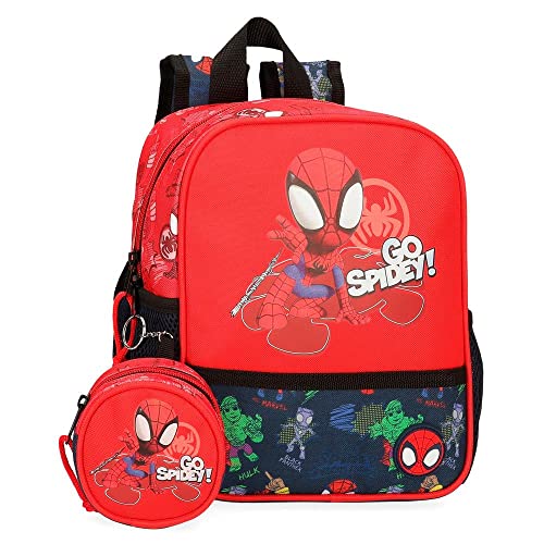 Marvel, rot, one Size, Rucksack 23 von Marvel