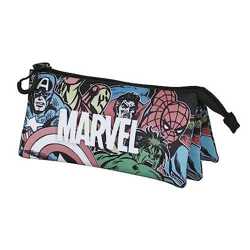 Marvel Heroes-FAN Dreifach Federmäppchen 2.0, Rot Marvel Heroes-FAN Dreifach Federmäppchen 2.0, Rot von Marvel