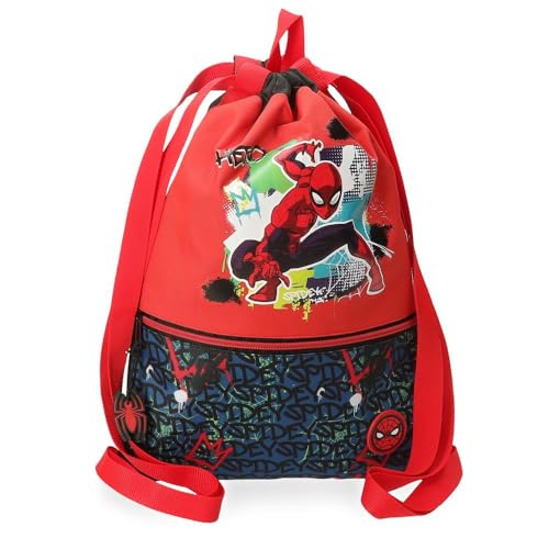 Joumma Marvel Spiderman Urban Rucksack, Rot, 30 x 40 cm, Polyester, L, rot, Rucksack von Marvel