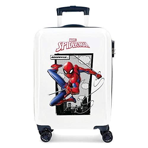 Marvel Spiderman Action Kabinenkoffer Blau 37x55x20 cms Hartschalen ABS Kombinationsschloss 34L 2,6Kgs 4 Doppelräder Handgepäck Marvel Spiderman Action Kabinenkoffer Blau 37x55x20 cms Hartschalen ABS Kombinationsschloss 34L 2,6Kgs 4 Doppelräder Handgepäck von Marvel