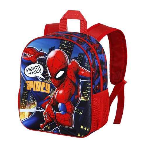 Marvel Spiderman Mighty-Kleiner 3D Rucksack, Rot, 26 x 31 cm, Kapazität 8,5 L Marvel Spiderman Mighty-Kleiner 3D Rucksack, Rot, 26 x 31 cm, Kapazität 8,5 L von Marvel