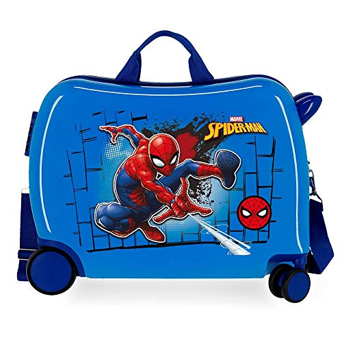 Marvel Spiderman Red Kinder-Koffer Blau 50x39x20 cms Hartschalen ABS Kombinationsschloss 38L 2,1kgs 4 Räder Handgepäck, Rot Marvel Spiderman Red Kinder-Koffer Blau 50x39x20 cms Hartschalen ABS Kombinationsschloss 38L 2,1kgs 4 Räder Handgepäck, Rot von Marvel