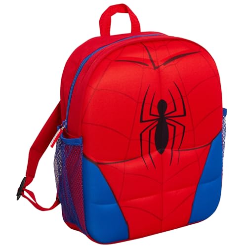 Marvel Spiderman 3D-Plüsch-Rucksack, Rot, Taille unique, Tagesrucksa Marvel Spiderman 3D-Plüsch-Rucksack, Rot, Taille unique, Tagesrucksa von Marvel