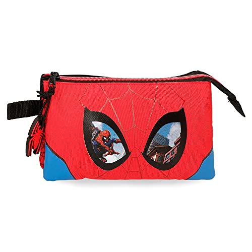 Marvel Spiderman Schutzhülle Dreifach Rot 22x12x5 cm Polyester Marvel Spiderman Schutzhülle Dreifach Rot 22x12x5 cm Polyester von Marvel