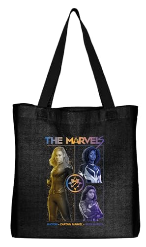 Marvel "The BWMAVLSBB010 TOTE Unisex, Schwarz, Größe 38 cmx42 cm, Schwarz, 38 X 42 CM, Utility Marvel "The BWMAVLSBB010 TOTE Unisex, Schwarz, Größe 38 cmx42 cm, Schwarz, 38 X 42 CM, Utility von Marvel