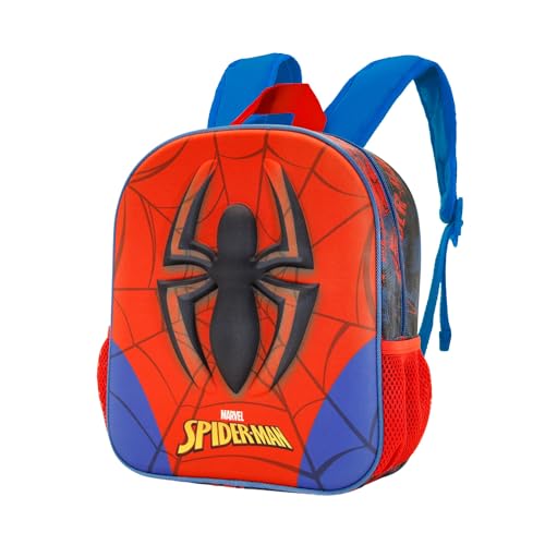 Spiderman Spider-Kleiner 3D Rucksack, Rot von Marvel