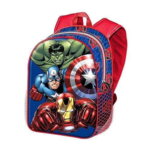 The Avengers Go On-Kleiner 3D Rucksack, Blau The Avengers Go On-Kleiner 3D Rucksack, Blau von Marvel