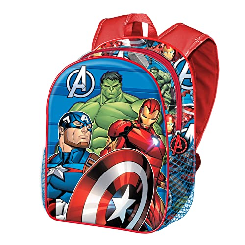 The Avengers Primed-Kleiner 3D Rucksack, Blau The Avengers Primed-Kleiner 3D Rucksack, Blau von KARACTERMANIA
