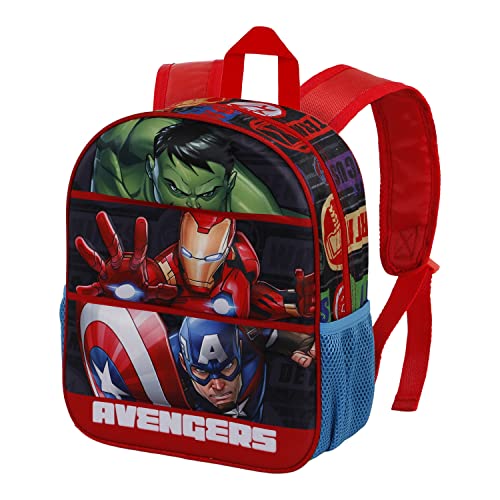 The Avengers Union-Kleiner 3D Rucksack, Rot The Avengers Union-Kleiner 3D Rucksack, Rot von Marvel