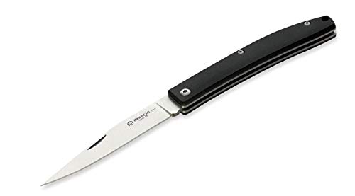 Maserin Unisex – Erwachsene E.D.C. Knife Black Micarta Taschenmesser, Schwarz, 19 von Maserin